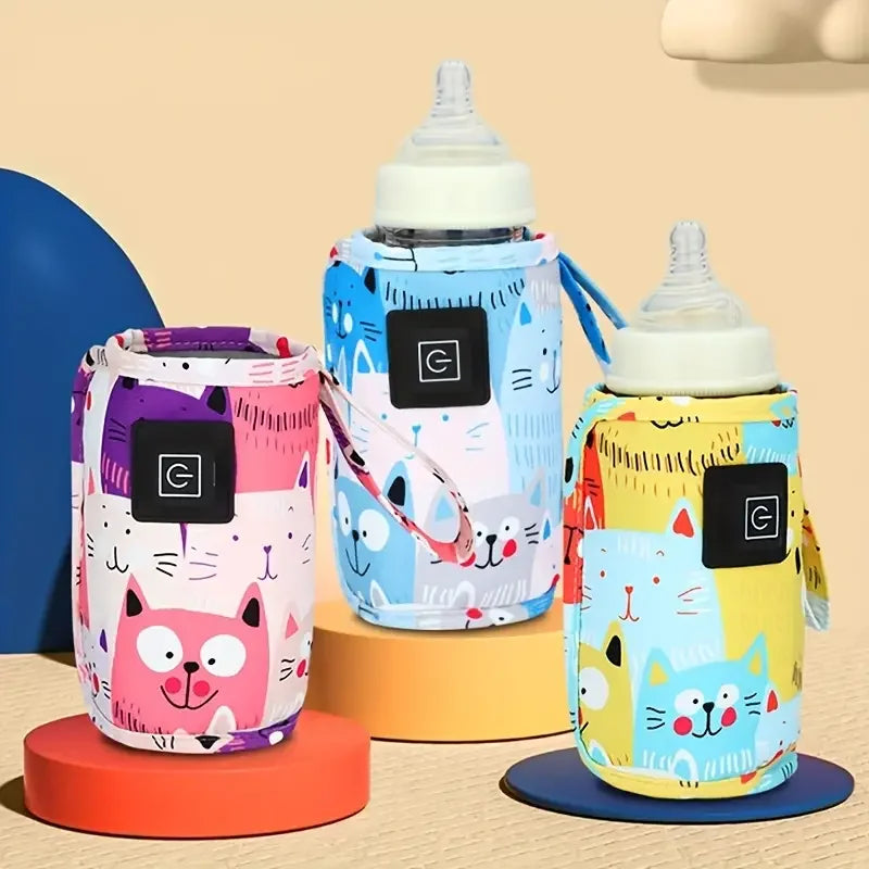 USB Portable Baby Bottle Mill Warmer Travel Stroller Insulated Bag