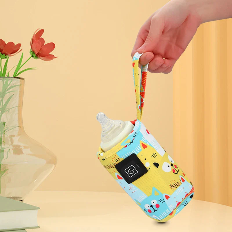USB Portable Baby Bottle Mill Warmer Travel Stroller Insulated Bag