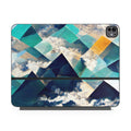 Gold Clouds - Apple Magic Keyboard for iPad Skin
