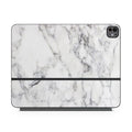 White Marble - Apple Magic Keyboard for iPad Skin