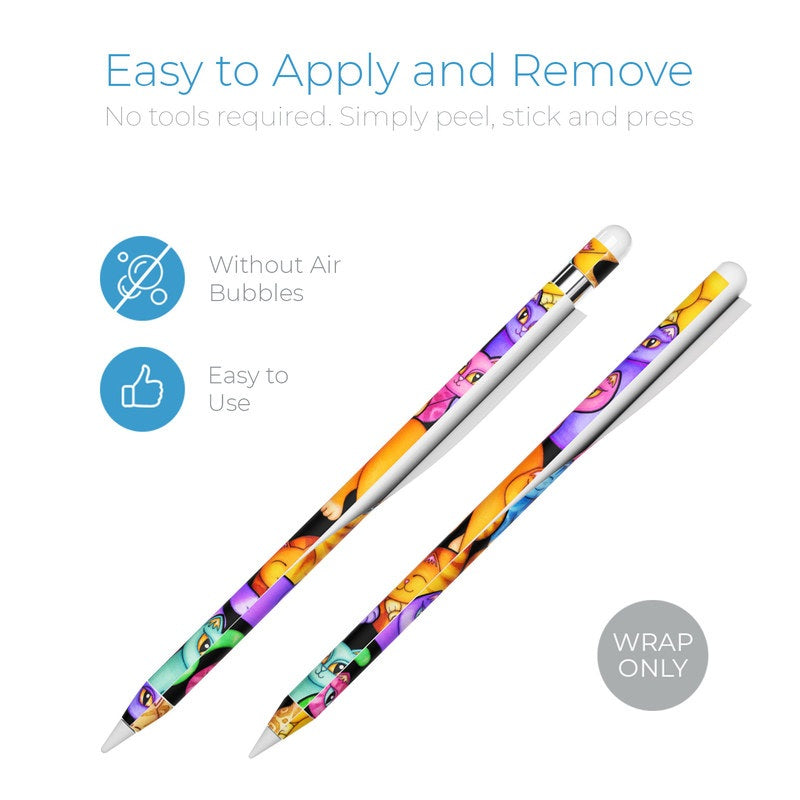 Colorful Kittens - Apple Pencil Skin