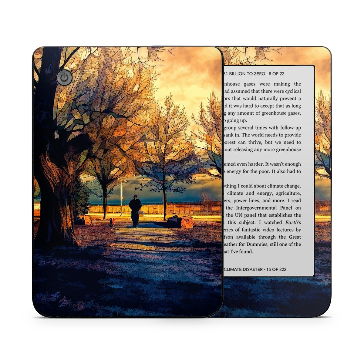 Man and Dog - Kobo Clara 2E Skin