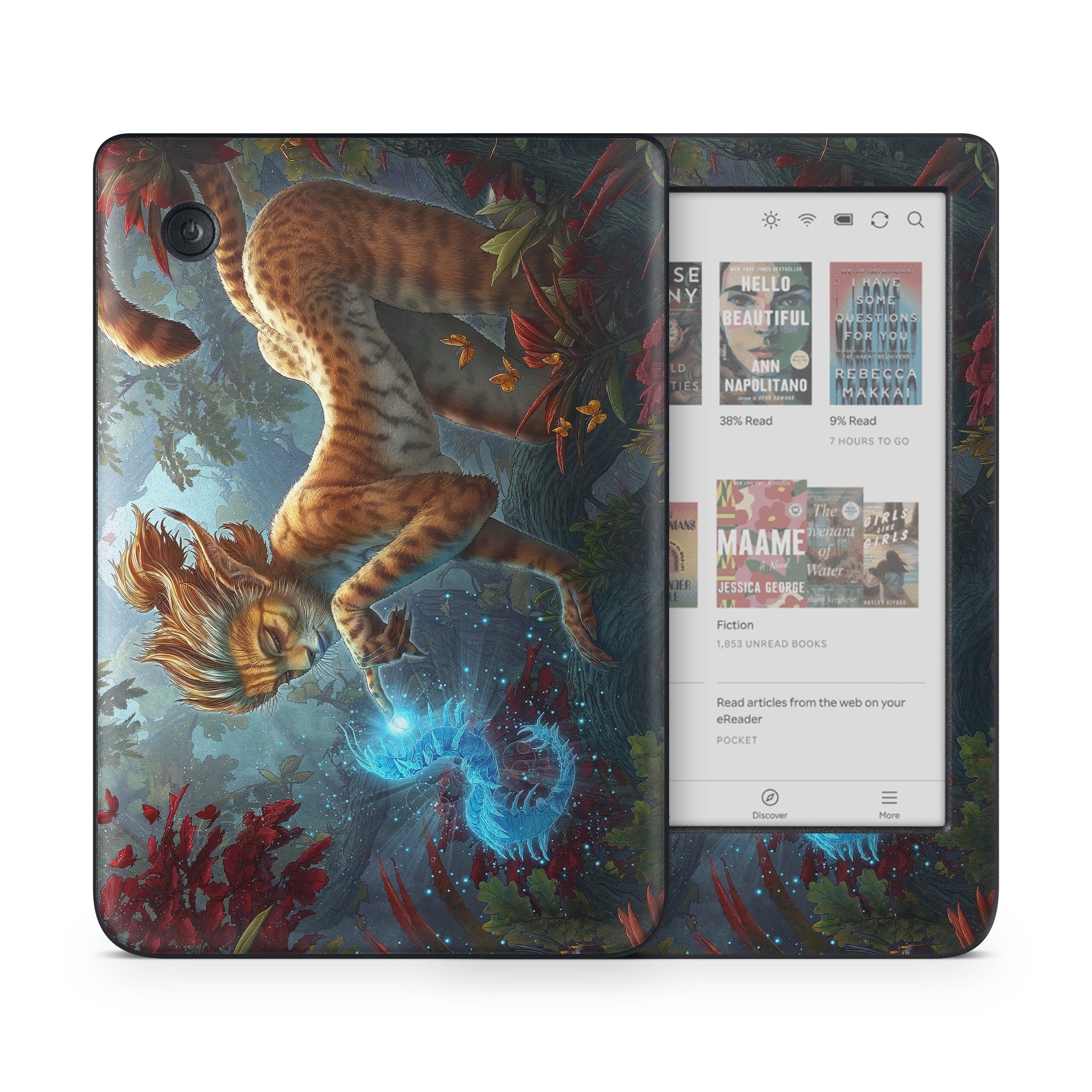 Ghost Centipede - Kobo Clara Colour Skin