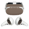 Solid State Flat Dark Earth - Meta Quest 2 Skin