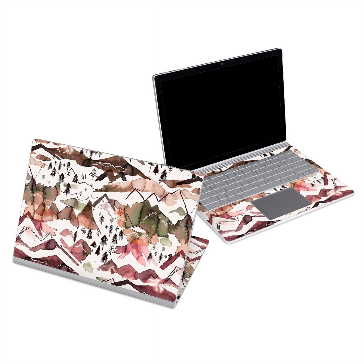 Red Mountains - Microsoft Surface Book Skin