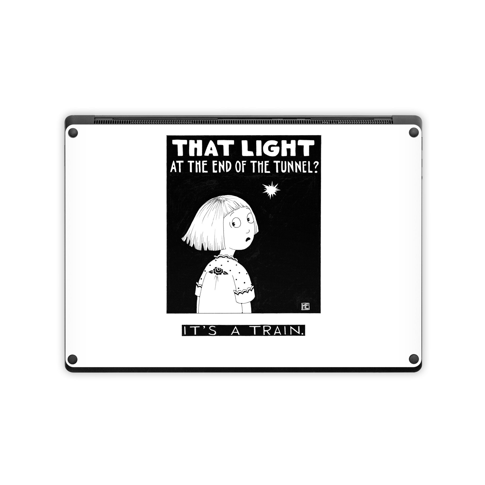 Train Tunnel - Microsoft Surface Laptop Skin
