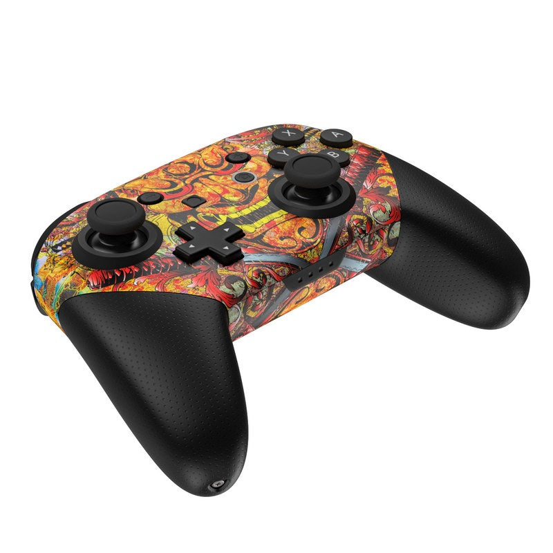 Asian Crest - Nintendo Switch Pro Controller Skin