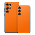 Solid State Pumpkin - Samsung Galaxy S25 Skin