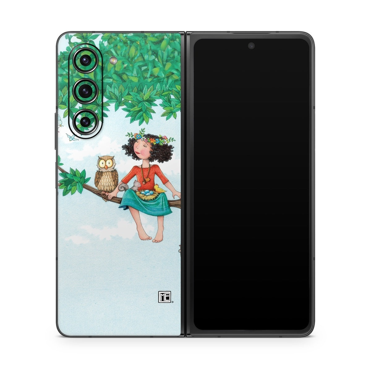 Never Alone - Samsung Galaxy Z Fold5 Skin