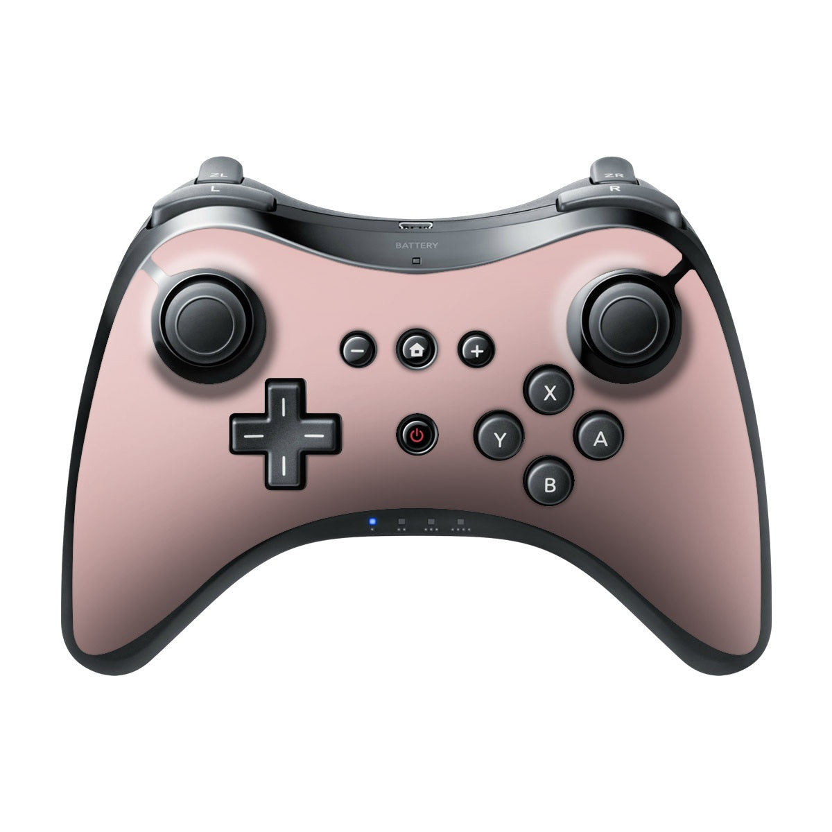Solid State Faded Rose - Nintendo Wii U Pro Controller Skin
